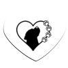 Heart Shaped Mouse Pad Thumbnail